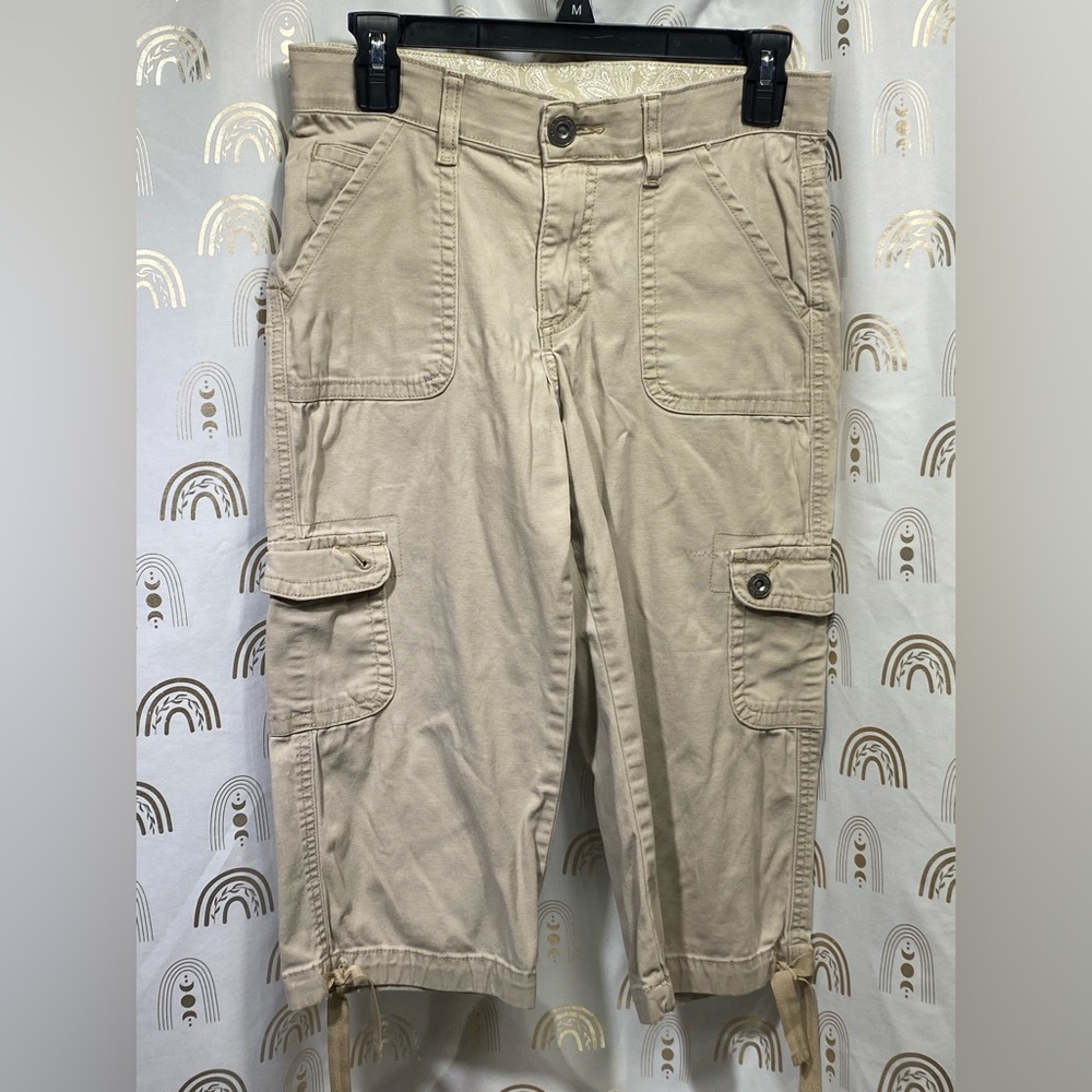 Lee Women's Tan Cargo Shorts